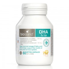 Bioisland DHA 60 caps 儿童DHA 60粒