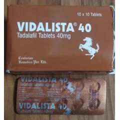 马牌伟哥 他达拉非40mg,Tadalafil Tablets 40mg,VIDALISTA40